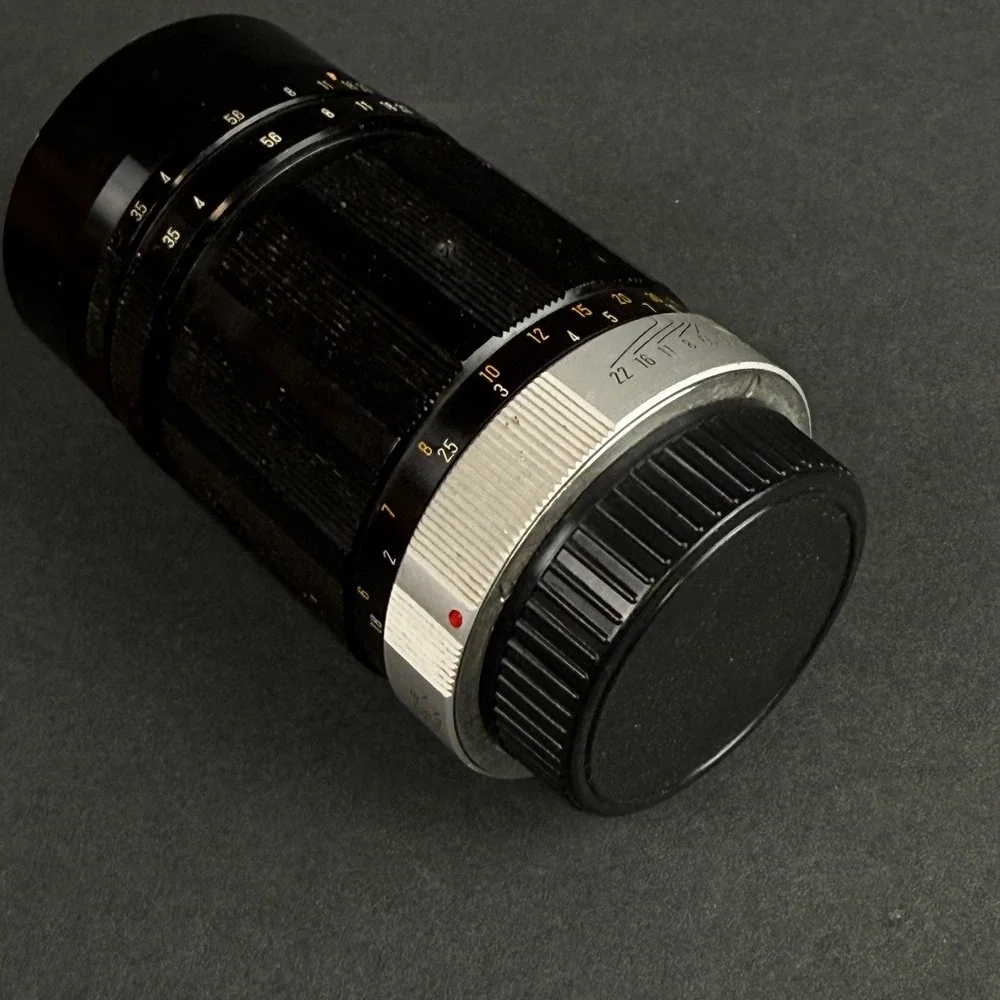 Konica Hexanon 135mm f3.5 Lens Manual Focus Prime Telephoto Japan
